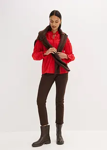 Twillbyxa av elastisk bomullsmix, bonprix