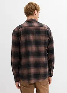 Flanellskjorta av ren bomull, bonprix