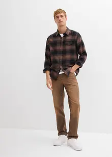 Flanellskjorta av ren bomull, bonprix