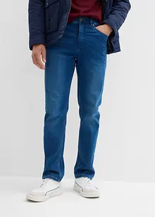 Joggerjeans med skön midja och Classic Fit, Straight, bonprix
