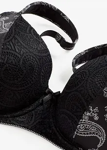 Formpressad BH med vadderade axelband, bonprix