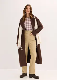 Twillbyxa med hög midja, bonprix