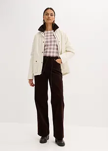 Vid manchesterbyxa med knytskärp, bonprix