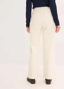 Vid manchesterbyxa med knytskärp, bonprix