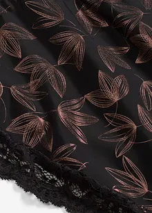 Maxitrosa med skimrande mönster, bonprix