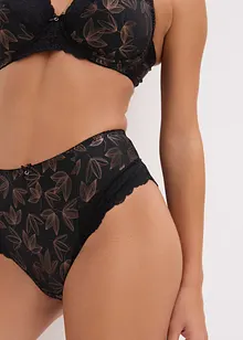 Maxitrosa med skimrande mönster, bonprix