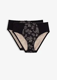 Maxitrosa med fin spets (2-pack), bonprix