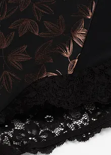 Skimrande trosa med hög midja och kraftigt formande effekt, bonprix