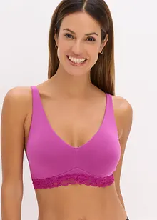 Feel Comfort-bralette av mjuk modal (2-pack), bonprix