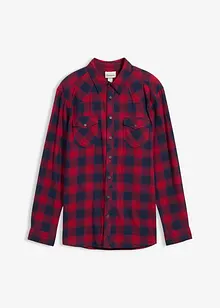 Flanellskjorta av ren bomull, bonprix