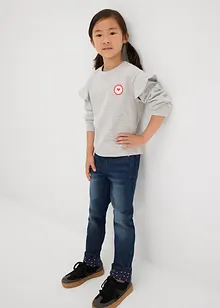 Termojeans med jerseyfoder, Slim Fit, bonprix