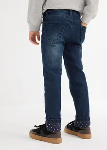 Termojeans med jerseyfoder, Slim Fit, bonprix