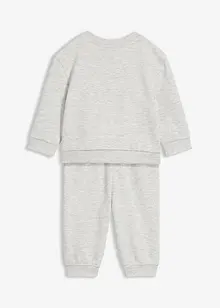 Sweatshirt och byxa för bebisar (2 delar), bonprix