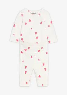 Body och byxa för bebisar (2 delar), bonprix