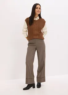 Slipover i bomullsblandning, bonprix