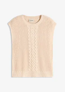 Slipover i bomullsblandning, bonprix