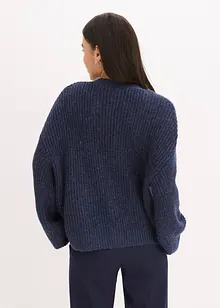 Cardigan med glittergarn i oversizemodell, bonprix