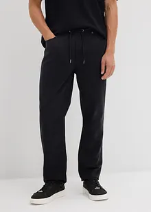 Dra-på byxa av bomull i Relaxed Fit med Tapered ben, bonprix