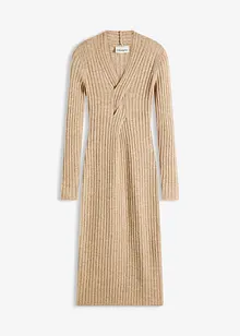 Stickad klänning, bonprix