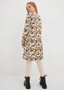 Jerseyklänning (2-pack) av ekologisk bomull, bonprix