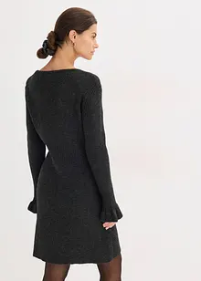 Stickad klänning, bonprix