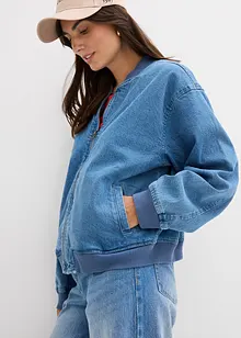 Blusjacka i denim, bonprix