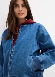 Blusjacka i denim, bonprix