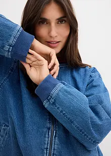 Blusjacka i denim, bonprix