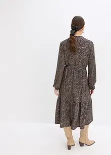 Mellanlång jerseyklänning, bonprix