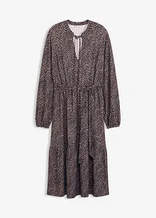 Mellanlång jerseyklänning, bonprix