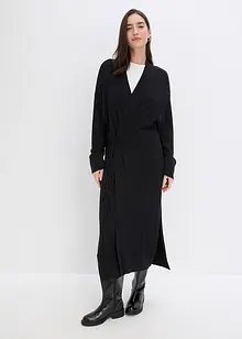 Stickad cardigan av mjuk viskosmix, bonprix