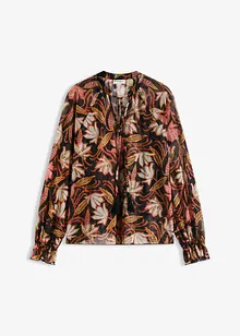 Tunika av mjuk mesh, bonprix