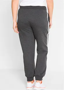 Joggingbyxa med muddar i bomullsmix, bonprix