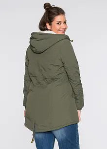 Parkas med teddyfoder, bonprix