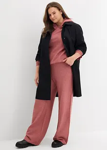 Finstickad tröja med huva, bonprix