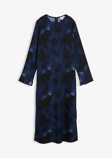 Midiklänning av satin, bonprix