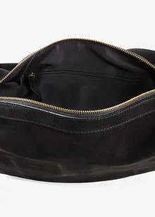 Handväska i skinn, bonprix