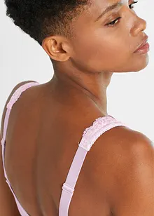 Avlastande BH utan bygel, med vadderade axelband, bonprix