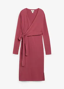 Mammaklänning med omlottlook i ren bomull, bonprix