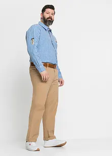 Folkdräktsinspirerad skjorta med uppvikbara ärmar, bonprix