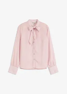 Chiffongblus med avtagbart knytband, bonprix