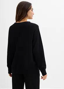 Mamma-/amningssweatshirt i ekologisk bomull, bonprix