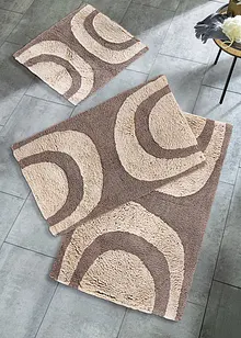 Badrumsmatta med mönster av halvcirklar, bonprix