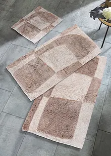 Badrumsmatta med geometriskt mönster, bonprix