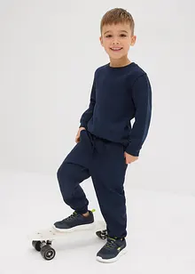 Joggingbyxa av mjuk bomullsmix (2-pack), bonprix