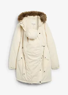 Mammaparkas med babyficka, bonprix