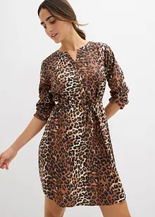 Mamma-/amningsblusklänning i böljande viskos, bonprix