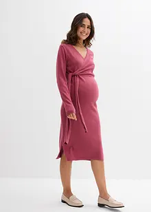 Mammaklänning med omlottlook i ren bomull, bonprix