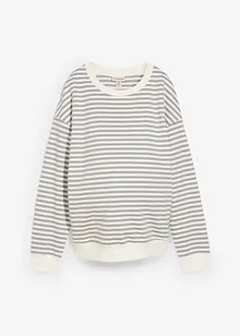 Mammasweatshirt med amningsfunktion  av ekologisk bomull, bonprix