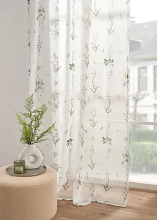 Gardin med blommönster (1-pack), bonprix